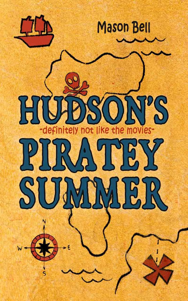 Cover of Hudson's Piratey Summer by Mason Bell