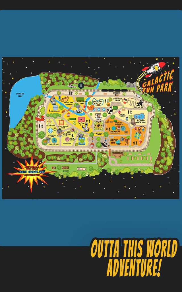 Cover of Galactic Fun Park Map