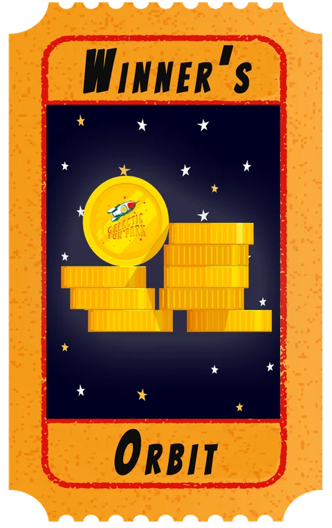 Winner's Orbit ticket, the raccoons' section of Galactic Fun Park